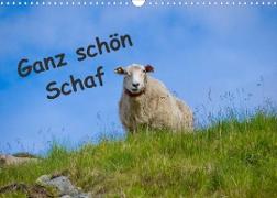Ganz schön Schaf (Wandkalender 2023 DIN A3 quer)