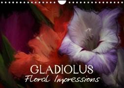 Gladiolus Floral Impressions (Wall Calendar 2023 DIN A4 Landscape)