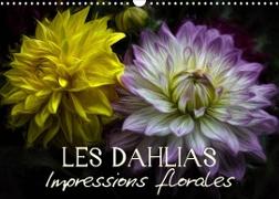 Les Dahlias Impressions florales (Calendrier mural 2023 DIN A3 horizontal)