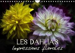 Les Dahlias Impressions florales (Calendrier mural 2023 DIN A4 horizontal)