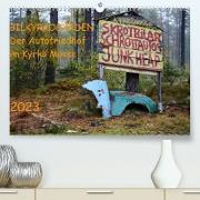 BILKYRKOGÅRDEN Der Autofriedhof im Kyrkö Mosse (Premium, hochwertiger DIN A2 Wandkalender 2023, Kunstdruck in Hochglanz)