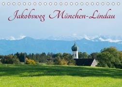 Jakobsweg München-Lindau (Tischkalender 2023 DIN A5 quer)