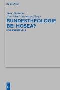 Bundestheologie bei Hosea?