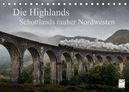 Die Highlands - Schottlands rauher Nordwesten (Tischkalender 2023 DIN A5 quer)