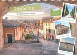 Umbrien - Das grüne Herz Italiens (Wandkalender 2023 DIN A2 quer)