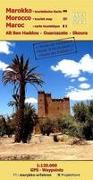 M11: Aït Ben Haddou - Ouarzazate - Skoura 1:120.000 + GPS-Waypoints