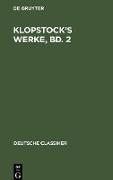 Klopstock¿s Werke, Bd. 2