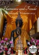 Harmonie und Freude Buddhistische Weisheiten 2023 (Wandkalender 2023 DIN A3 hoch)