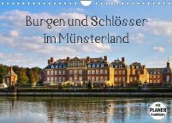 Burgen und Schlösser im Münsterland (Wandkalender 2023 DIN A4 quer)
