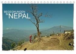 BEGEGNUNGEN IN NEPAL (Tischkalender 2023 DIN A5 quer)
