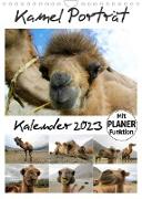 Kamel Porträt (Wandkalender 2023 DIN A4 hoch)