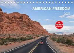American Freedom - Planer (Tischkalender 2023 DIN A5 quer)