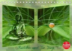Buddha und Yin Yang (Tischkalender 2023 DIN A5 quer)