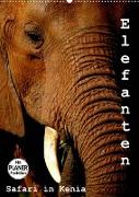 Elefanten. Safari in Kenia (Wandkalender 2023 DIN A2 hoch)