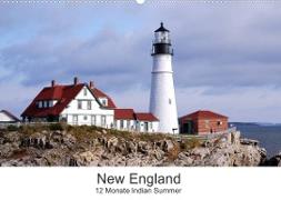 New England - 12 Monate Indian Summer (Wandkalender 2023 DIN A2 quer)