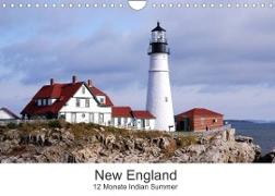 New England - 12 Monate Indian Summer (Wandkalender 2023 DIN A4 quer)