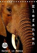 Elefanten. Safari in Kenia (Tischkalender 2023 DIN A5 hoch)