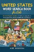 United States Word Search Book for Kids