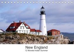 New England - 12 Monate Indian Summer (Tischkalender 2023 DIN A5 quer)