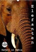 Elefanten. Safari in Kenia (Wandkalender 2023 DIN A3 hoch)