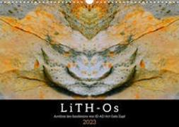 LiTH-Os Antlitze des Sandsteins von ID AD Art Gabi Zapf (Wandkalender 2023 DIN A3 quer)