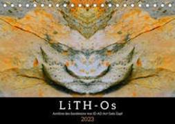 LiTH-Os Antlitze des Sandsteins von ID AD Art Gabi Zapf (Tischkalender 2023 DIN A5 quer)