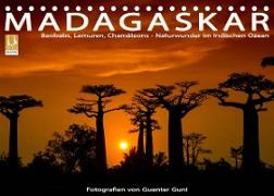 MADAGASKAR: Naturwunder im Indischen Ozean (Tischkalender 2023 DIN A5 quer)
