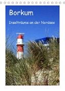 Borkum - Inselträume an der Nordsee (Tischkalender 2023 DIN A5 hoch)