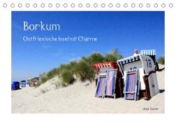Borkum - Ostfriesische Insel mit Charme (Tischkalender 2023 DIN A5 quer)
