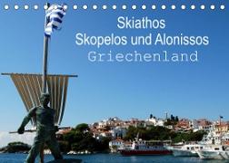 Skiathos Skopelos und Alonissos Griechenland (Tischkalender 2023 DIN A5 quer)