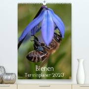 Bienen-Terminplaner 2023 (Premium, hochwertiger DIN A2 Wandkalender 2023, Kunstdruck in Hochglanz)