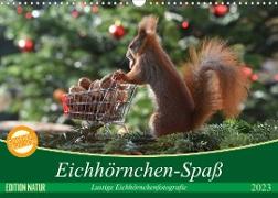 Eichhörnchen-Spaß (Wandkalender 2023 DIN A3 quer)