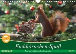 Eichhörnchen-Spaß (Wandkalender 2023 DIN A4 quer)