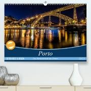 Porto - Die Handelsstadt am Douro (Premium, hochwertiger DIN A2 Wandkalender 2023, Kunstdruck in Hochglanz)