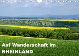 Auf Wanderschaft im Rheinland (Wandkalender 2023 DIN A4 quer)