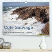 Côte Sauvage - Die wilde Westküste von Quiberon (Premium, hochwertiger DIN A2 Wandkalender 2023, Kunstdruck in Hochglanz)