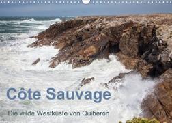 Côte Sauvage - Die wilde Westküste von Quiberon (Wandkalender 2023 DIN A3 quer)