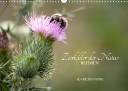 Zierbilder der Natur BLUMEN (Wandkalender 2023 DIN A3 quer)