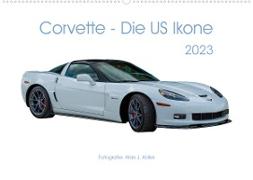 Corvette - Die US Ikone 2023CH-Version (Wandkalender 2023 DIN A2 quer)