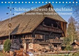 Schönes Südwest-Deutschland Streifzüge zwischen Rhein, Rebland und Schwarzwald (Tischkalender 2023 DIN A5 quer)