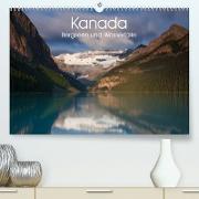 Kanada - Bergseen und Wasserfälle (Premium, hochwertiger DIN A2 Wandkalender 2023, Kunstdruck in Hochglanz)