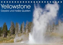 Yellowstone - Geysire und heisse Quellen (Tischkalender 2023 DIN A5 quer)