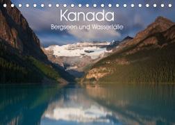 Kanada - Bergseen und Wasserfälle (Tischkalender 2023 DIN A5 quer)