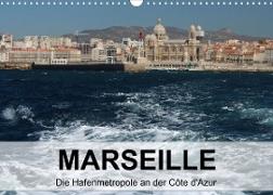 MARSEILLE - Die Hafenmetropole an der Côte d'Azur (Wandkalender 2023 DIN A3 quer)