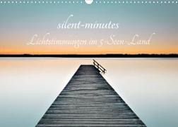 silent minutes - Lichtstimmungen im 5-Seen-Land (Wandkalender 2023 DIN A3 quer)