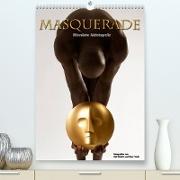 Masquerade - Männliche Aktfotografie (Premium, hochwertiger DIN A2 Wandkalender 2023, Kunstdruck in Hochglanz)