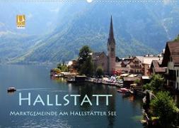Hallstatt, Marktgemeinde am Hallstätter See (Wandkalender 2023 DIN A2 quer)