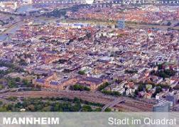 Mannheim - Stadt im Quadrat (Wandkalender 2023 DIN A3 quer)