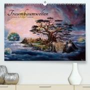 Traumbaumwelten - Gemälde von Conny Krakowski (Premium, hochwertiger DIN A2 Wandkalender 2023, Kunstdruck in Hochglanz)