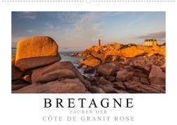 Bretagne - Zauber der Côte de Granit Rose (Wandkalender 2023 DIN A2 quer)